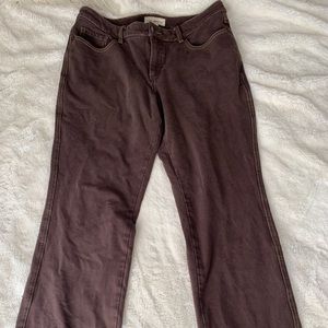 Cold Water Creek bootcut/flare stretchy jeans
